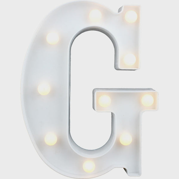 LED LETTER LIGHT G